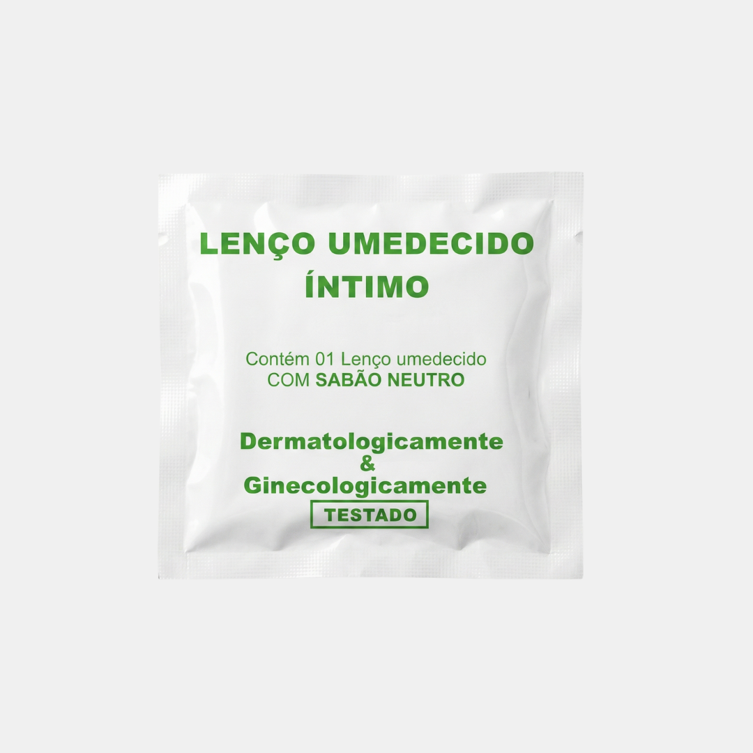 Lenço íntimo em sachê individual para fornecimento B2B